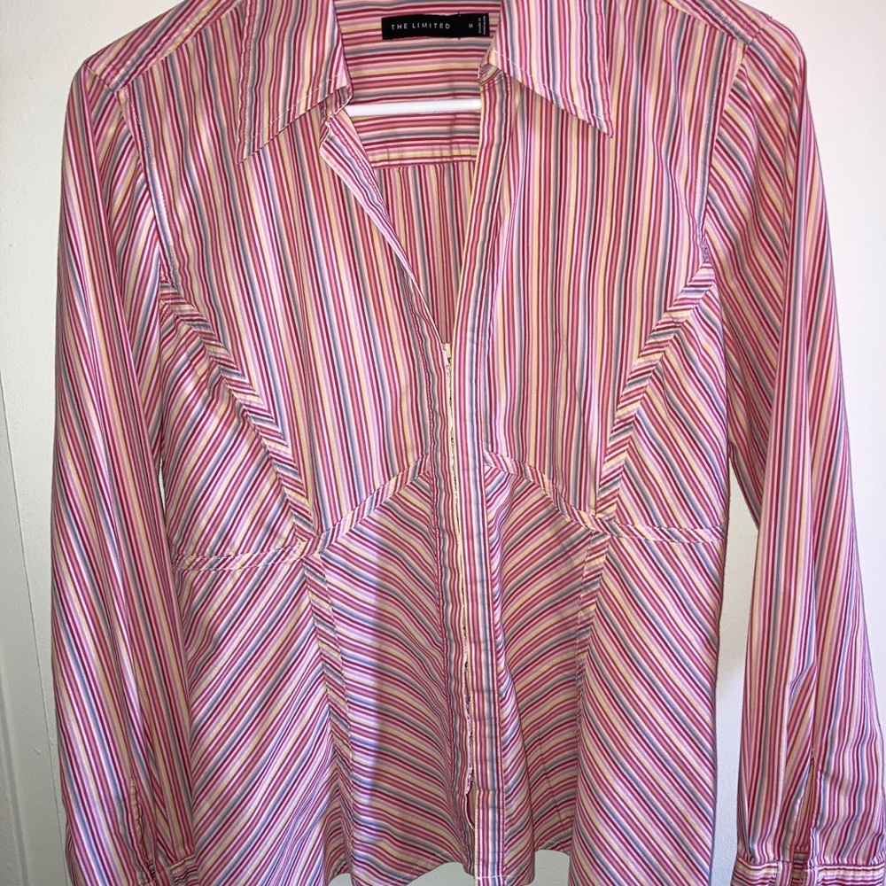 The limited Fitted Button up Blouse/Shirt  M